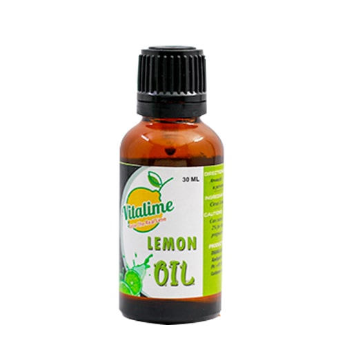 Vitalime Lemon Essential Oil For Skin,Hair and Body (100% PURE & NATURAL - UNDILUTED) Therapeutic Grade -Perfect for Aromatherapy, Relaxation, Skin Therapy & More! 30ML